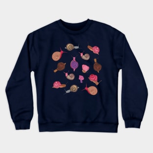 Snails are cute Crewneck Sweatshirt